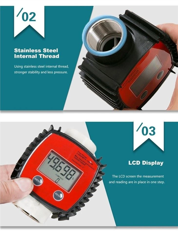 IP65 Flowt Little Turbine Flow Meter
